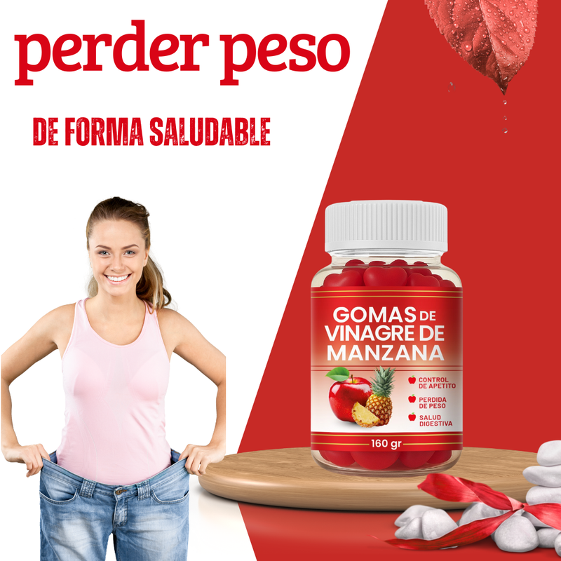 GOMAS DE VINAGRE DE MANZANA